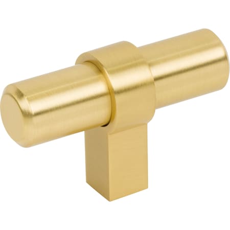 Jeffrey Alexander 2In. Overall Length Brushed Gold Key Grande CabinetIn.tIn. Knob 51BG